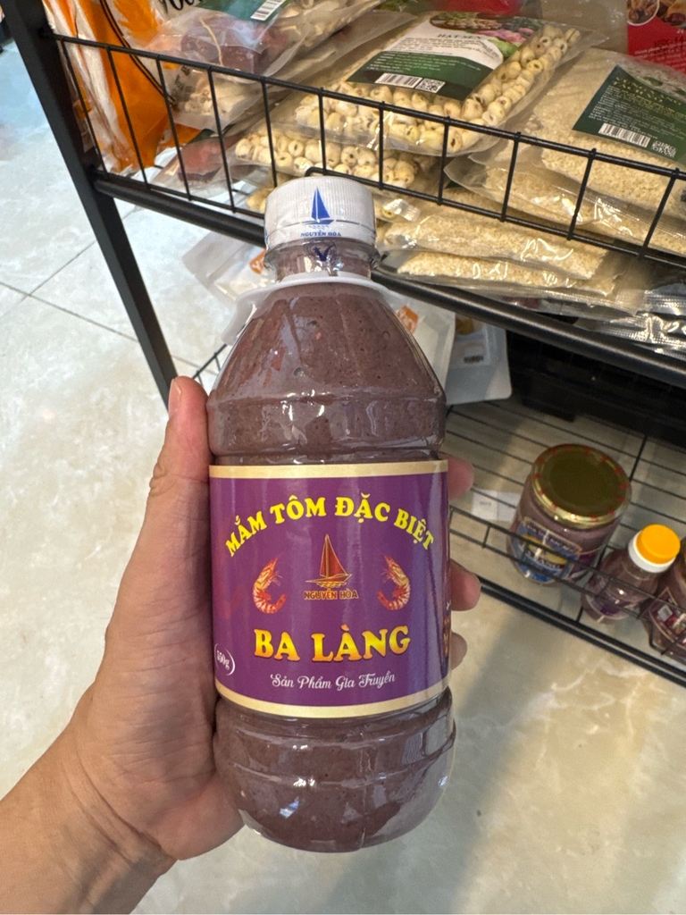Mắm tôm đặc biệt Ba Làng 550g