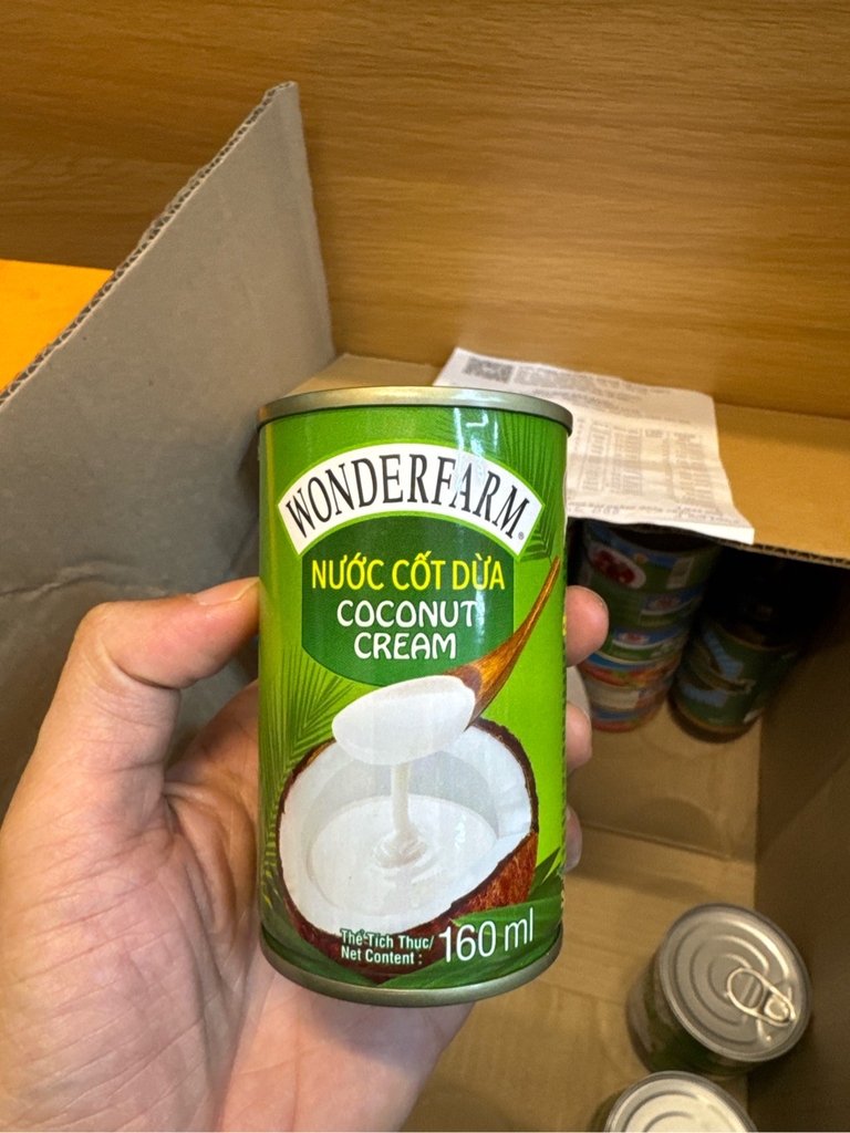 Nước cốt dừa Wonderfarm 160ml