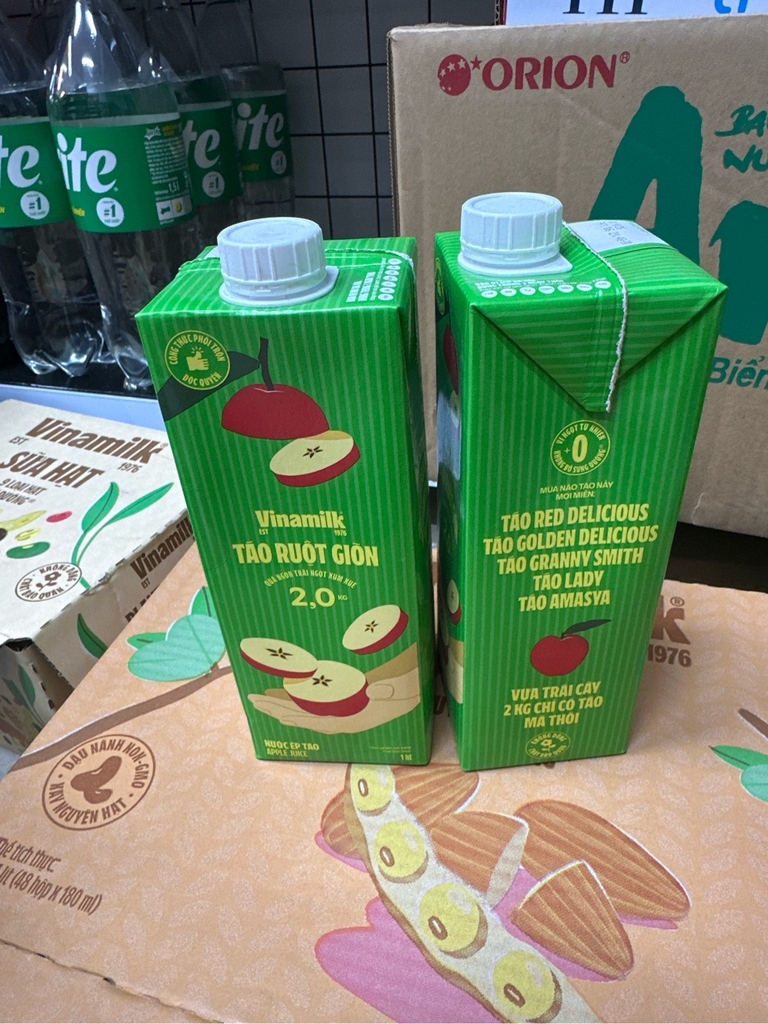 Nước ép táo VNM 1L