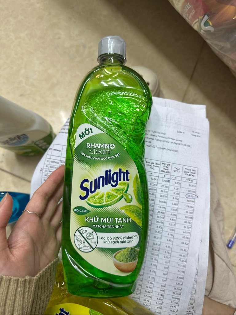 SUNLIGHT NRC trà xanh 750g