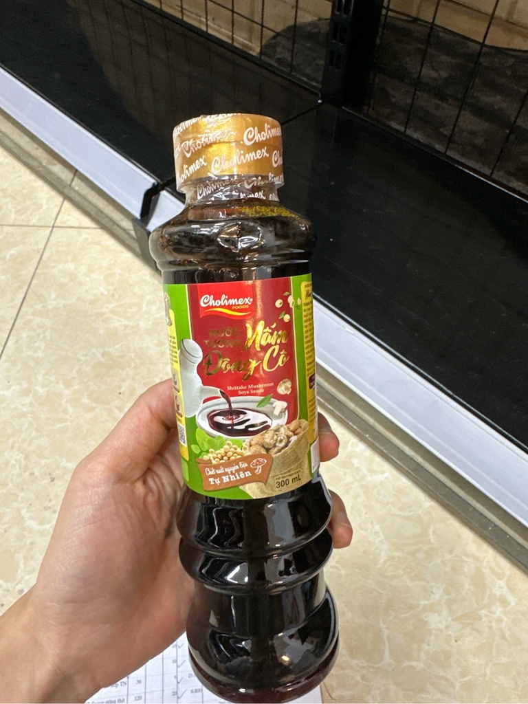 Nước tương nấm đông cô Cholimex 300ml
