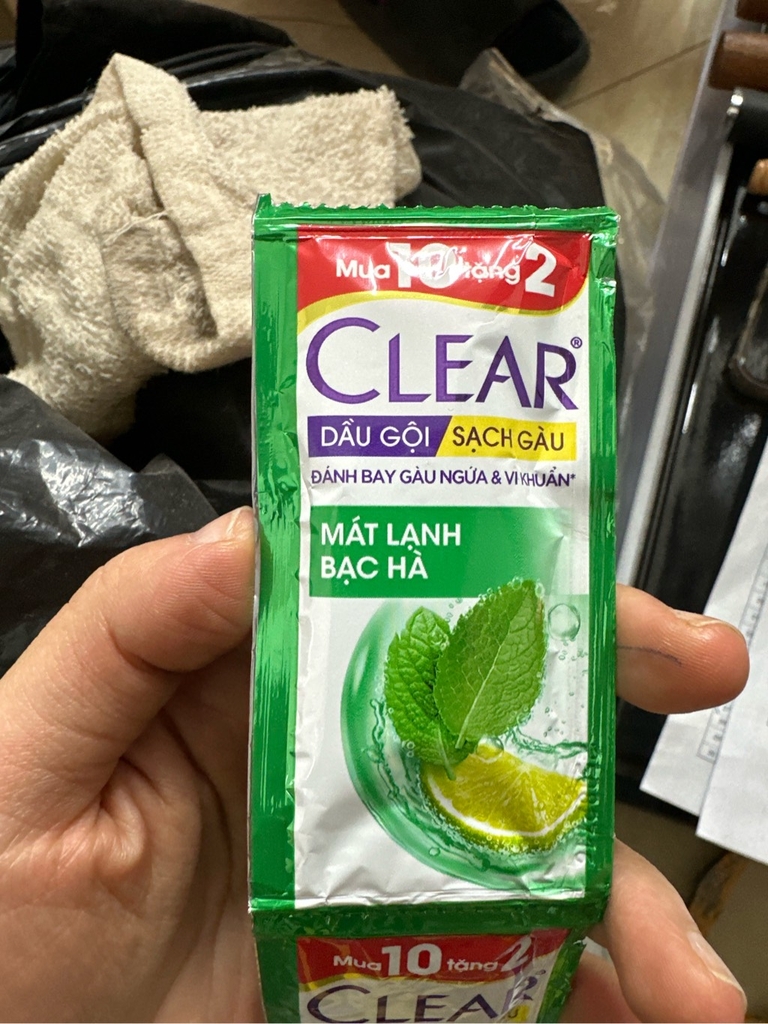 Clear DG mát lạnh bạc hà gói