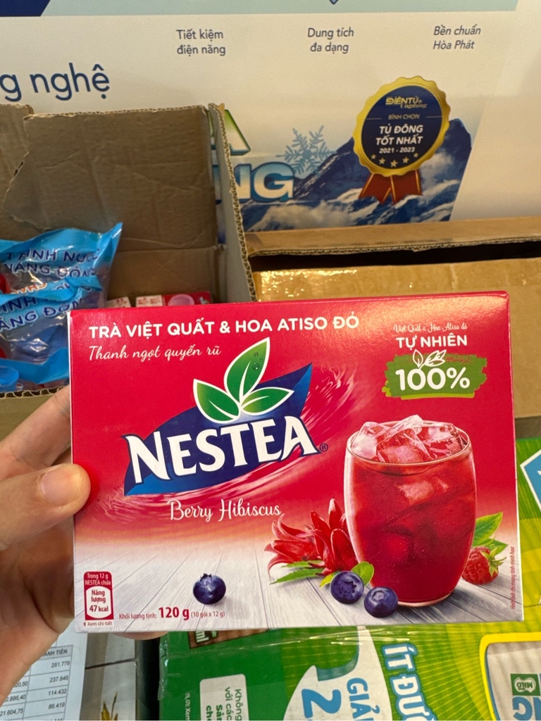Trà Nestea Việt quất&Hoa Atiso 120g