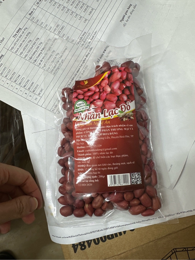 Lạc đỏ 200gr