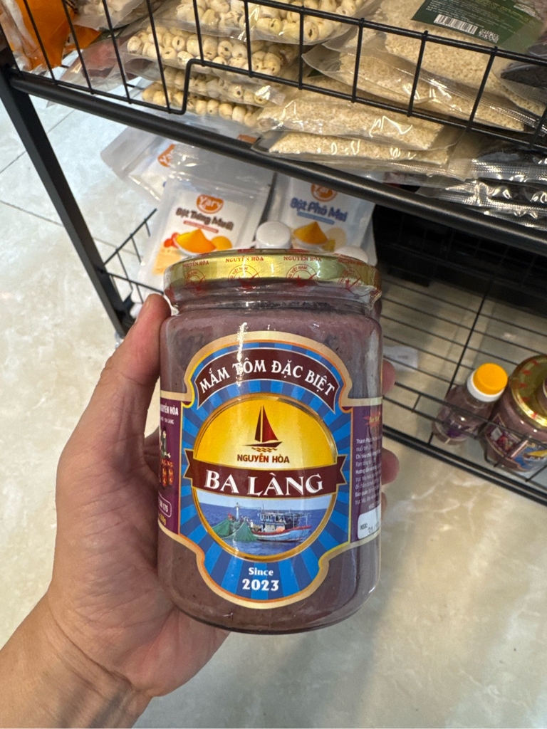 Hũ mắm tôm đặc biệt Ba Làng 350g
