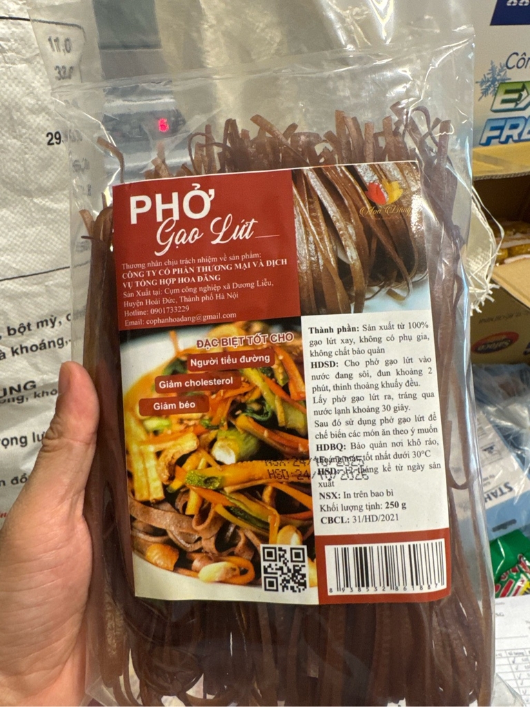 Phở gạo lứt 250G