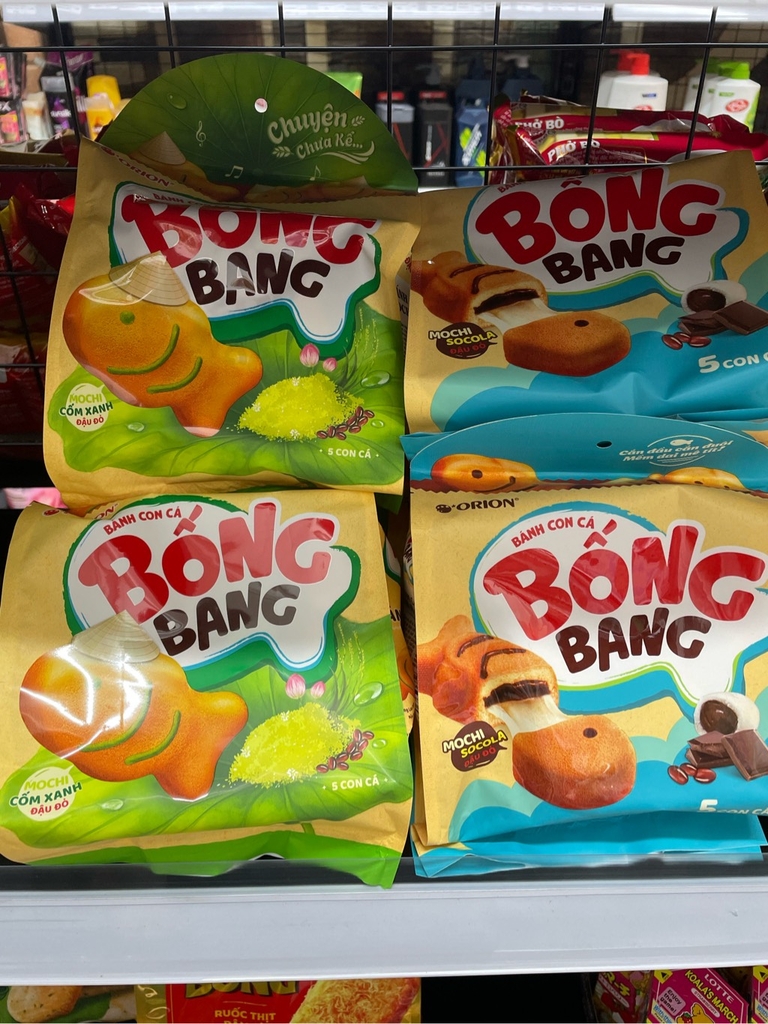 Bánh con cá Bống Bang 5 cái