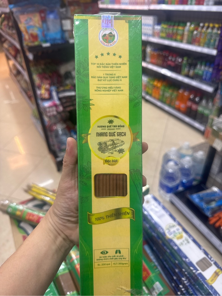 Hương Quế Trà Bồng Đặc Biệt 200 que size 30