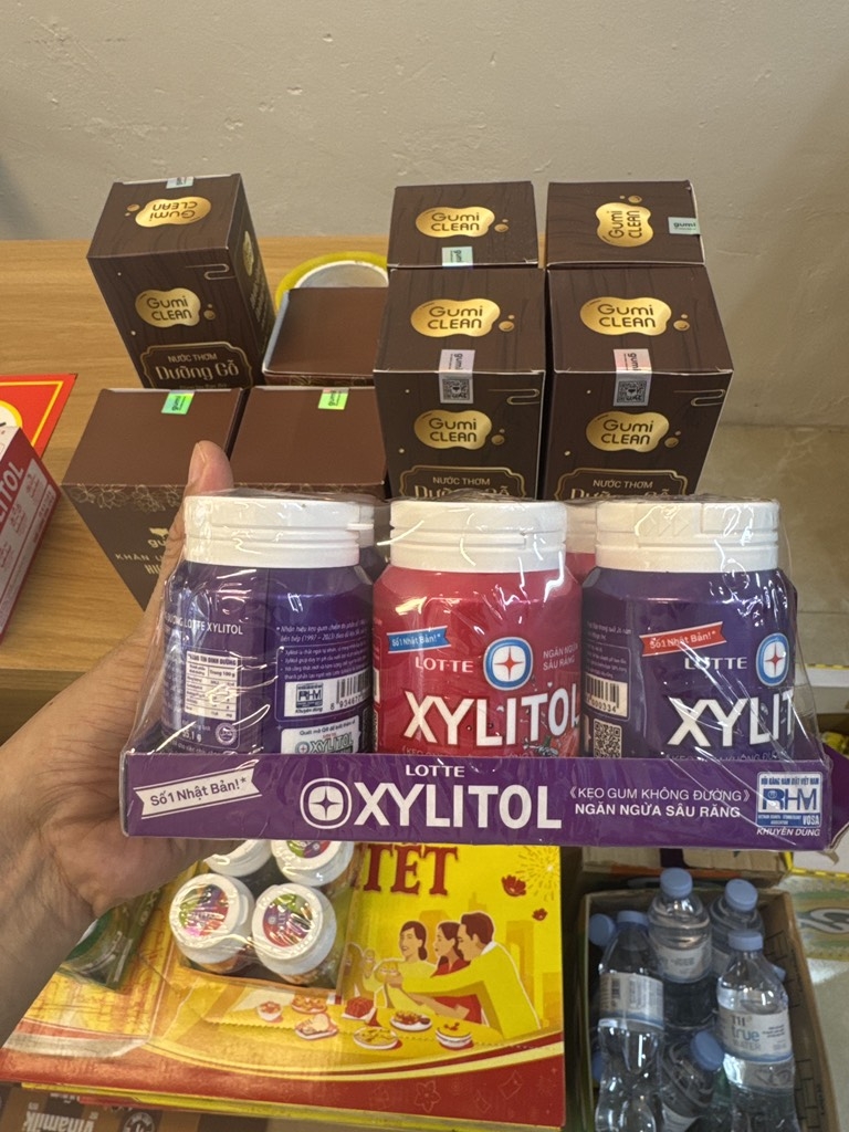 Kẹo cao su Xylitol Hũ 58g