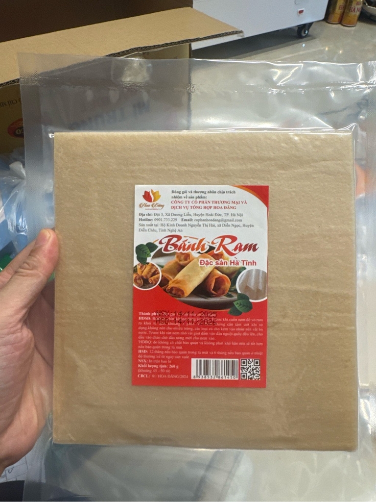 Bánh ram Hà Tĩnh 50 lá