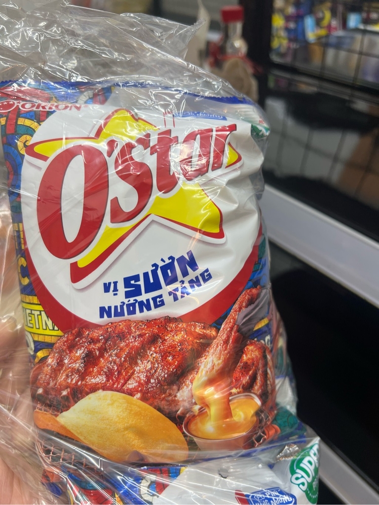 Snack O’Star Sườn BBQ 52g
