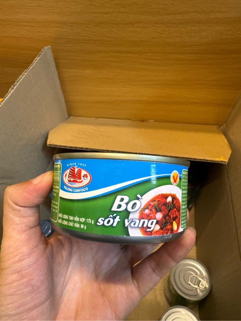 Bò sốt vang Hạ Long 170g