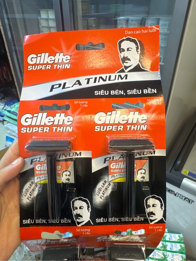 Dao Gillette cán đen