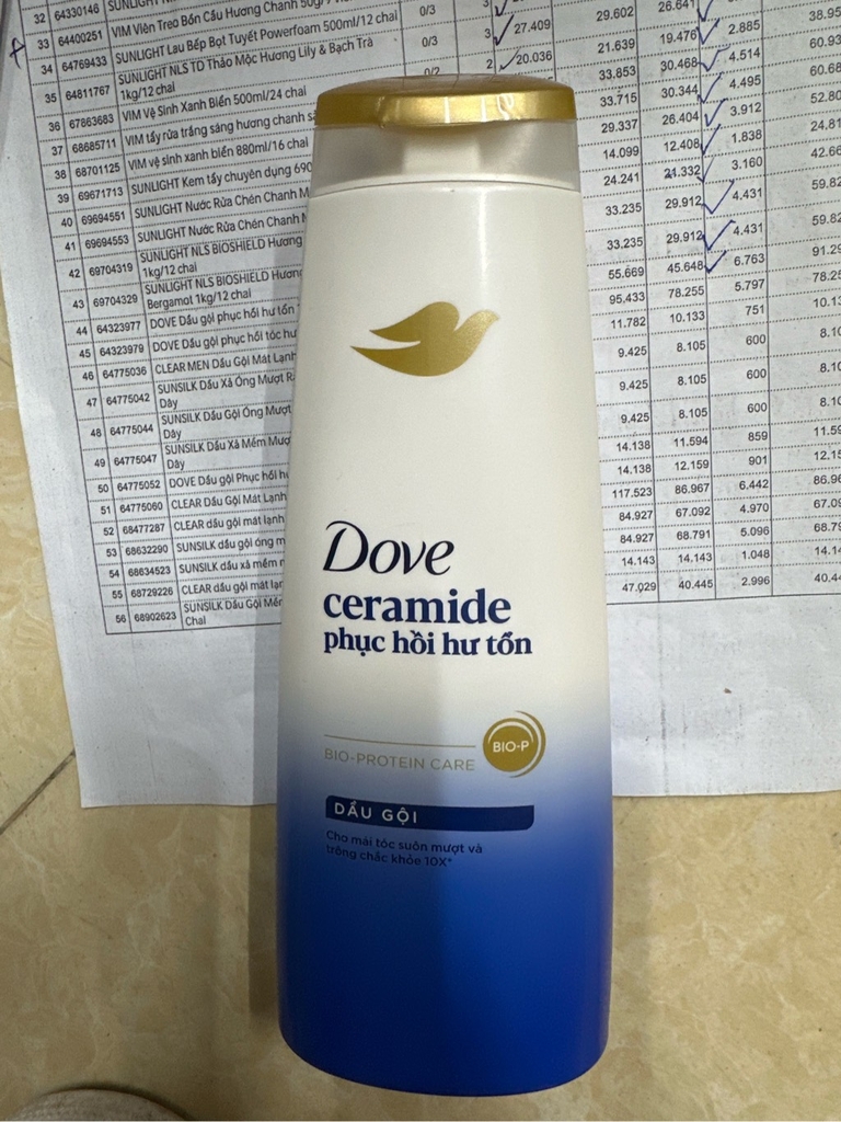 Dove DG phục hồi tóc hư tổn 325g