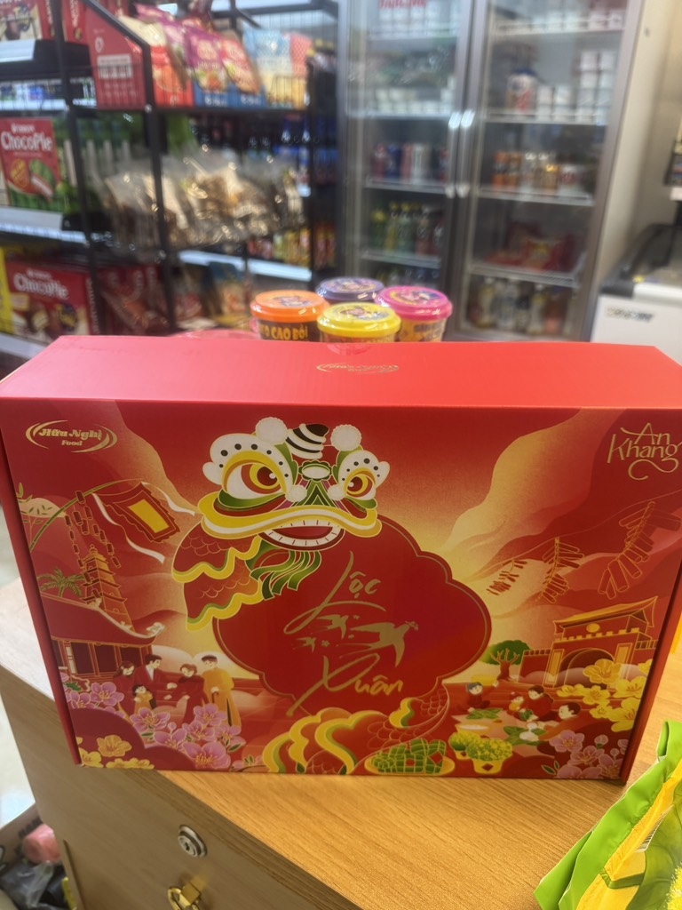 Bánh lộc xuân An khang Hữu Nghị 488g