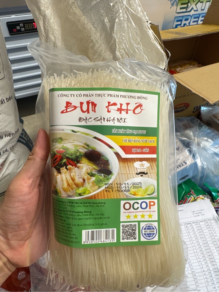 Bún gạo Hà Nội 500G