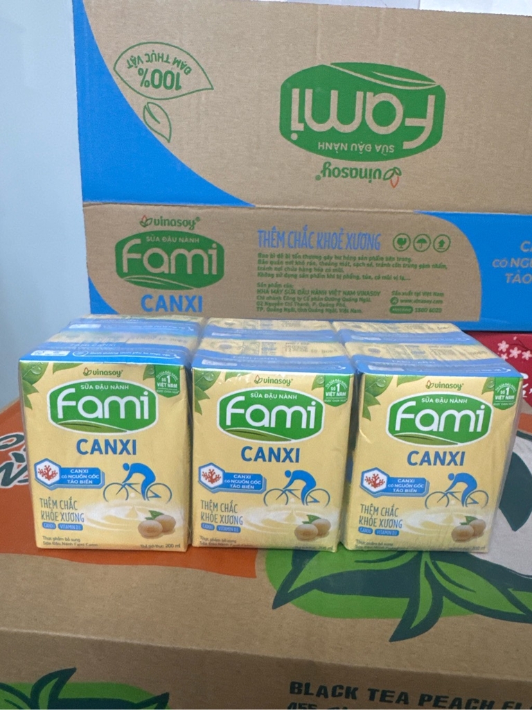 Sữa Fami canxi 200ml