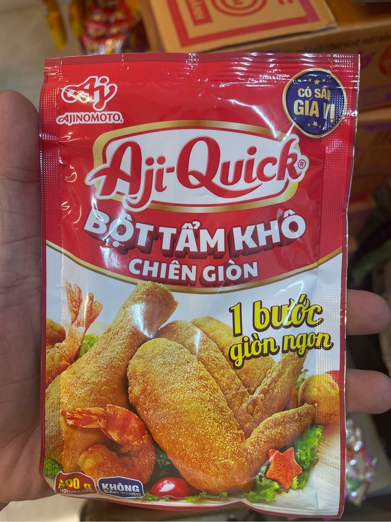 Bột tẩm khô chiên Giòn Aji Quick 42g