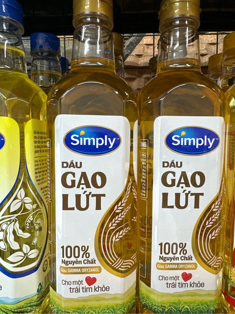 Dầu ăn Simply Dầu gạo lứt
