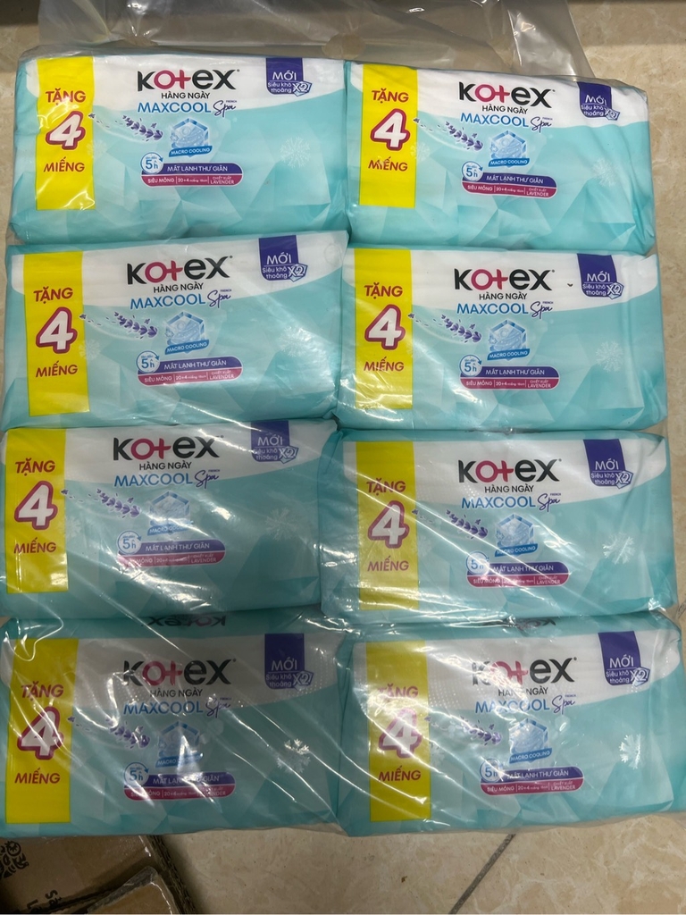 Kotex hàng ngày Maxcool French Spa