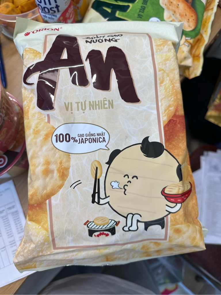 Bánh gạo An vị tự nhiên 14P