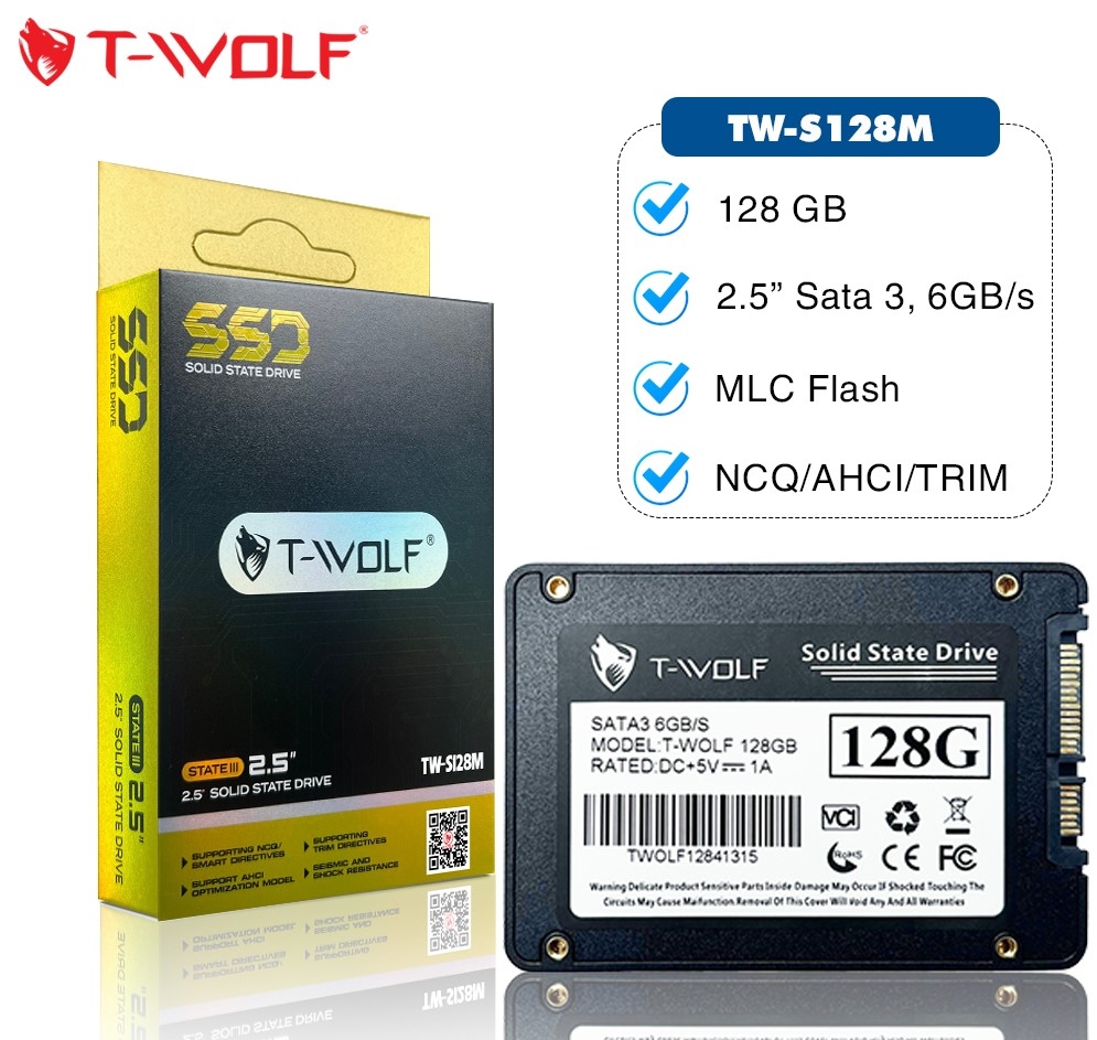 SSD T-Wolf 128GB
