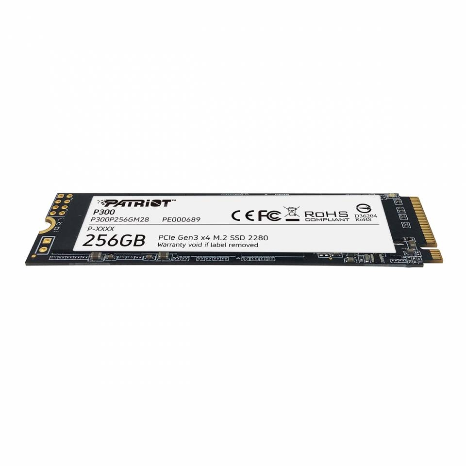 SSD Patriot P300 - 256GB M.2  NVMe