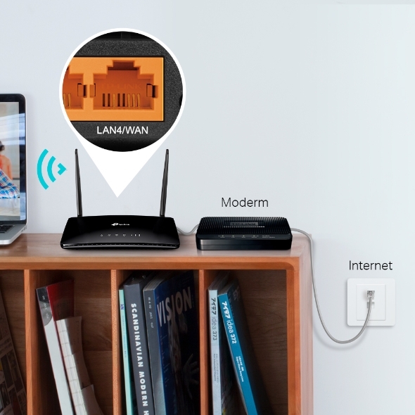 Wifi TP Link MR6400 (4G)