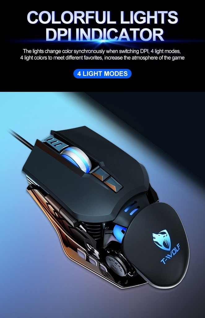 Chuột T-WOLF G530 game