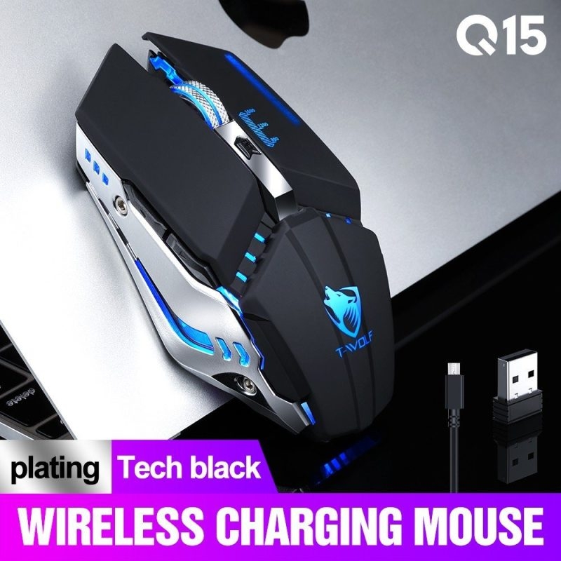 Chuột T-WOLF Q15 Silent không dây