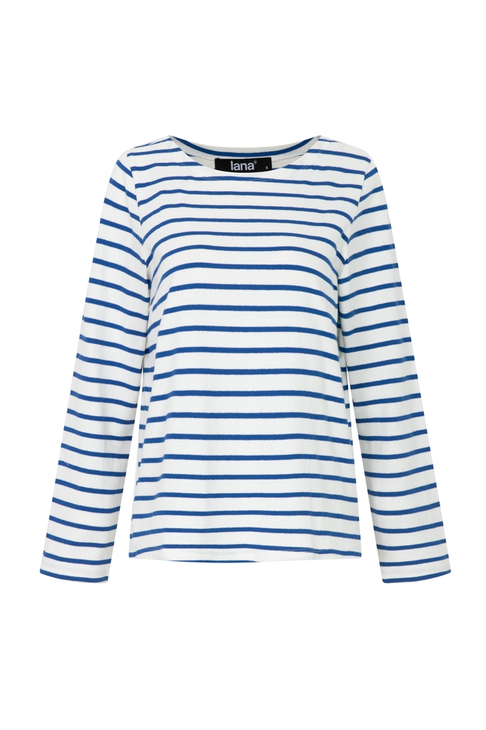 Amandine Striped Long Sleeve Top