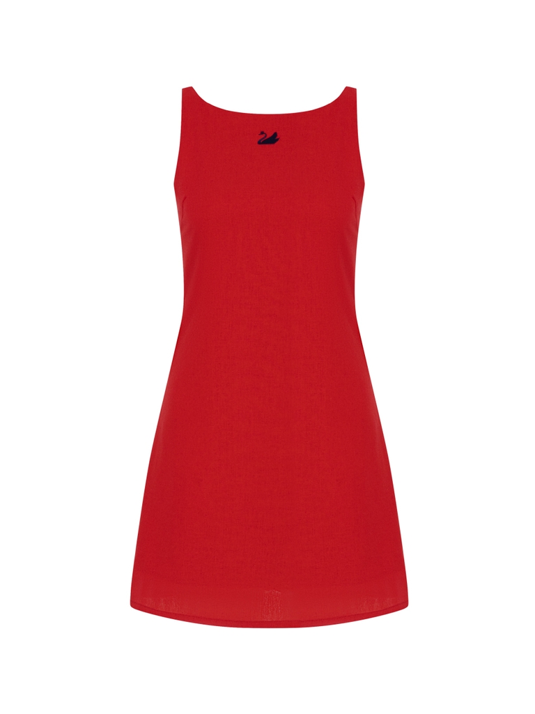 Cartie Linen Mini Dress