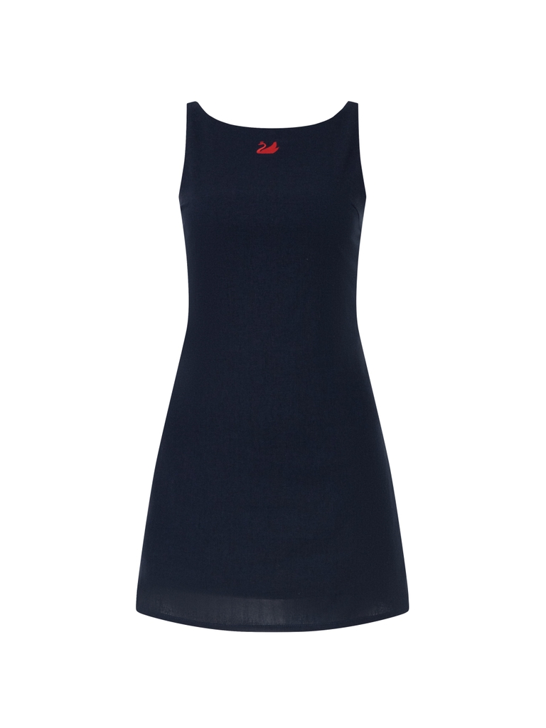 Cartie Linen Mini Dress