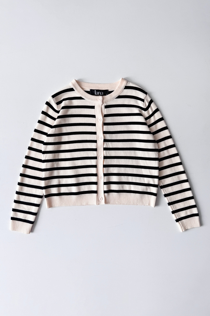 Beau Striped Cardigan