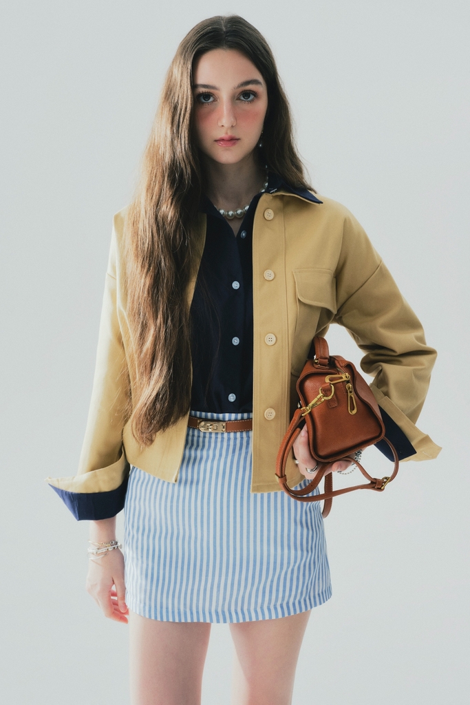 Clara Linen Mini Skirt