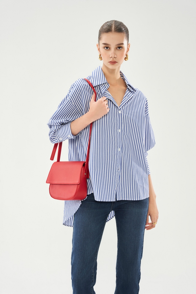 Lana Basic Oversized Shirt