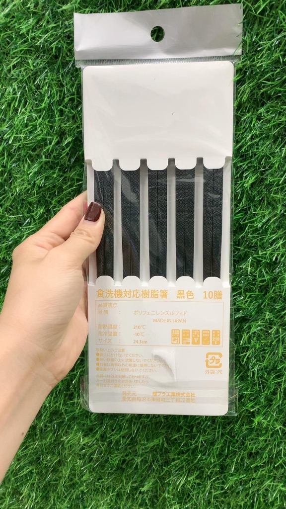 Đũa Nhật chống trơn trượt HÀNG XỊN 10 ĐÔI