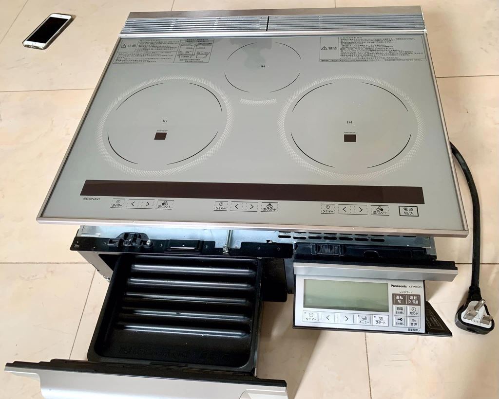 Bếp từ âm size 60cm Panasonic KZ-W363S