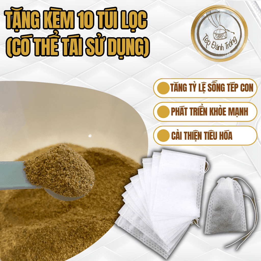Bột Nấm Tinh Chế - Chuyên dụng cho tép con