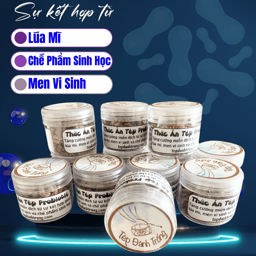 Thức Ăn Tép Giàu Probiotic - Tăng cường miễn dịch