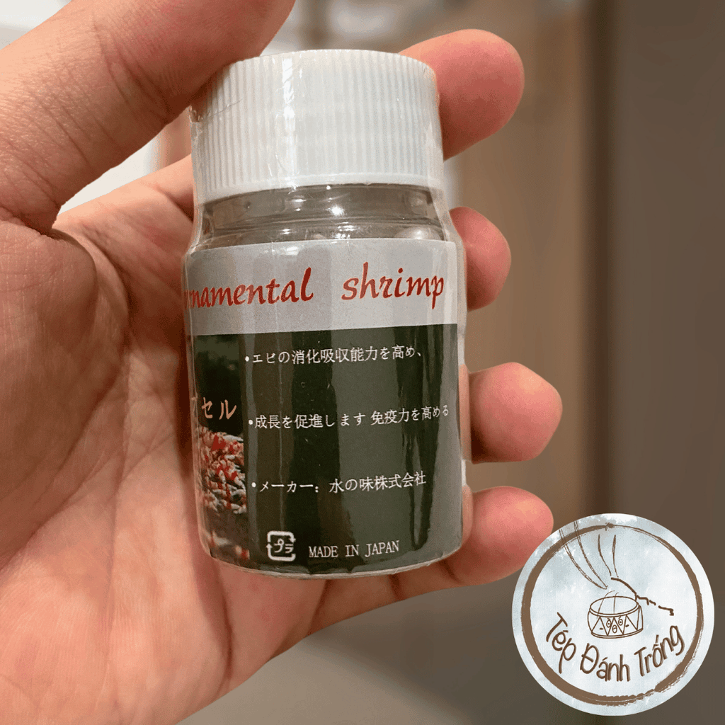 Viên nang vi sinh nguyên chất cho tép - Chính hãng Nhật Bản - Khử độc nước, ngừa bệnh, tạo hệ vi sinh khỏe