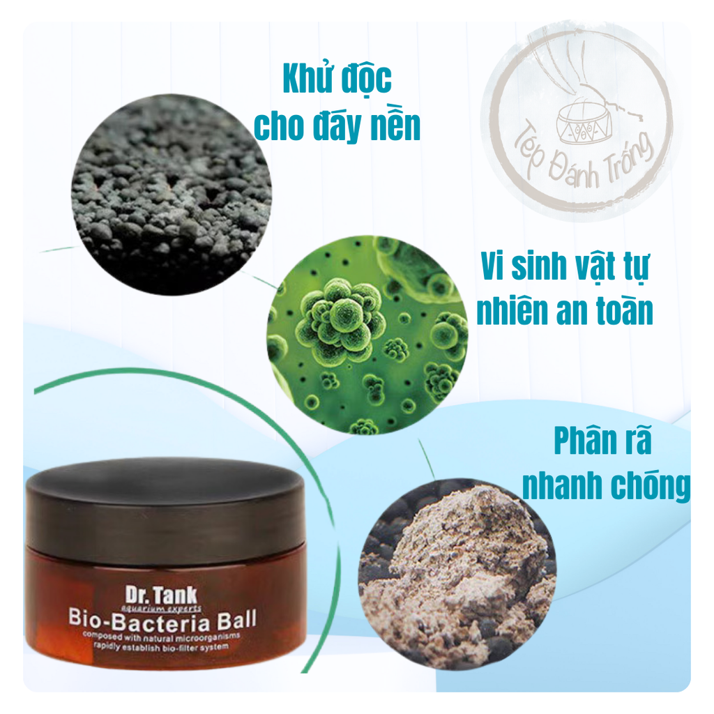 Viên khoáng vi lượng Dr. Tank - Hỗ trợ nitrat hóa