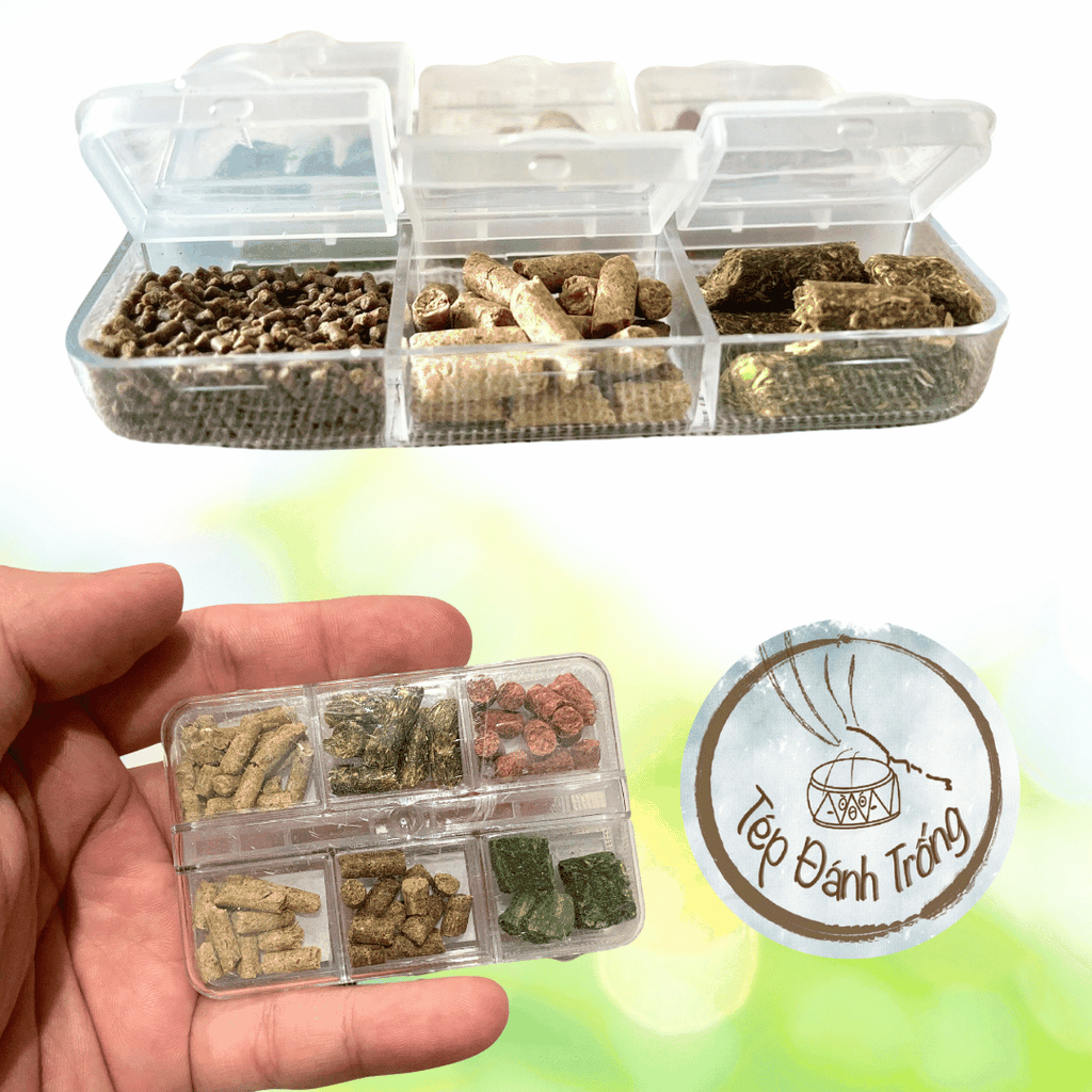 Set Thức Ăn Tép Tự Chọn 6in1 - Combo siêu rẻ, siêu khỏe, siêu bu cho tép cảnh - đáp ứng đủ các nhu cầu tép phát triển