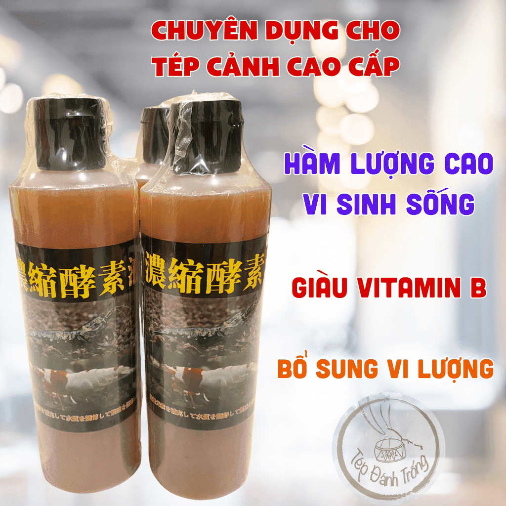 Enzyme vi sinh tép đậm đặc - Bổ sung lượng vi sinh cao gấp 6-8 lần - Khởi tạo nhanh biofilm - Chính Hãng Nhật Bản
