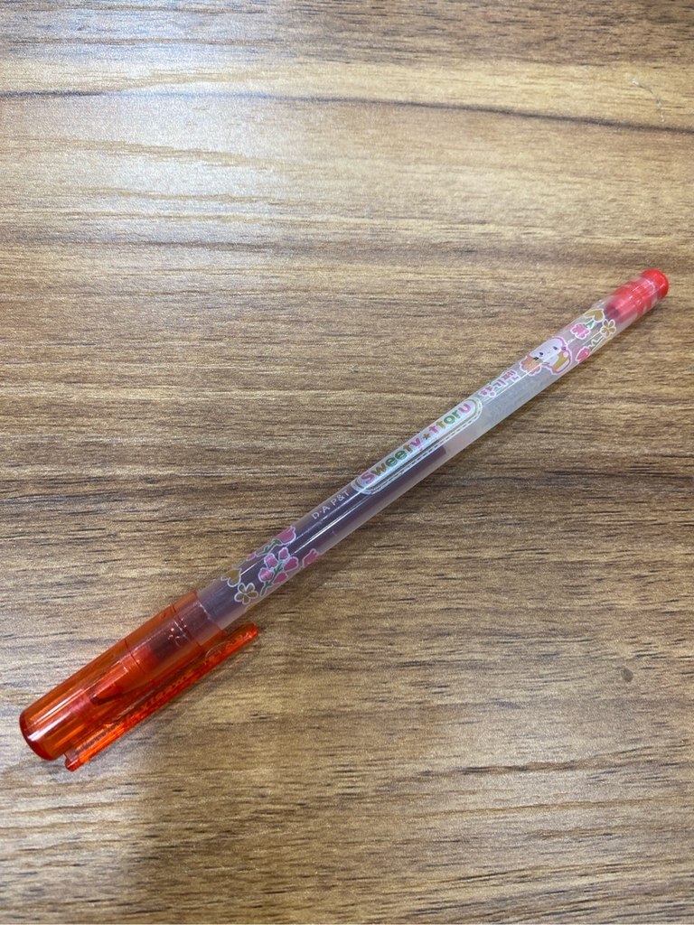 [Lẻ 1 cây] Bút viết mực gel D-A P&T SWEETY TTORU ngòi 0.38mm (Sản xuất tại Hàn Quốc)