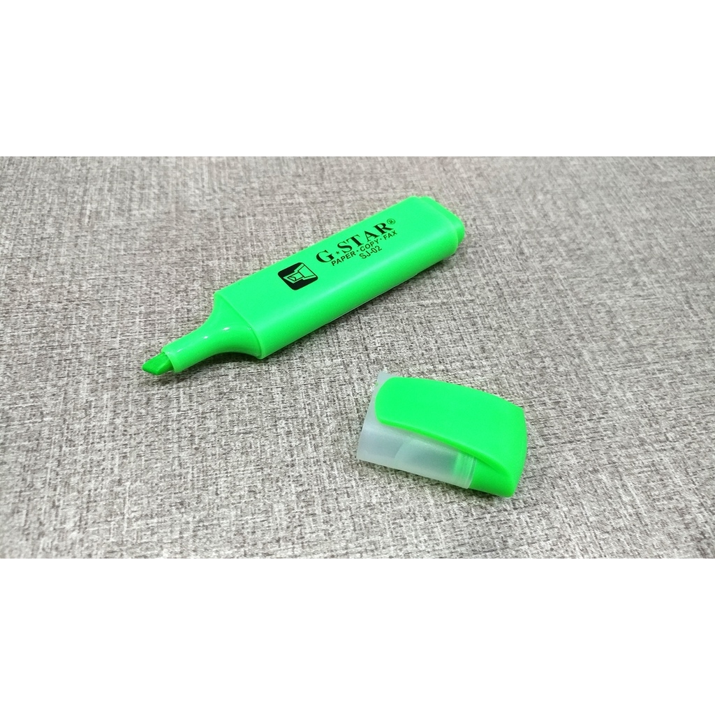 Bút viết dạ quang đánh dấu Gstar SJ-02 / SJ02 một đầu highlight / highlighter