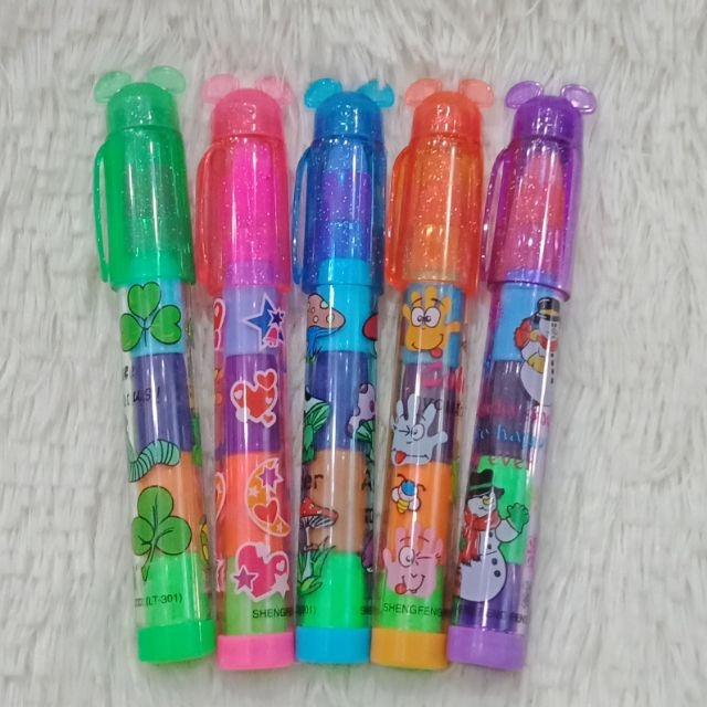 Gôm tẩy chì khúc thân tròn Lantu 301 nhiều màu