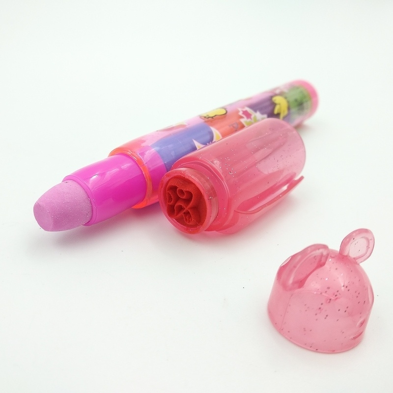 Gôm tẩy chì khúc thân tròn Lantu 301 nhiều màu