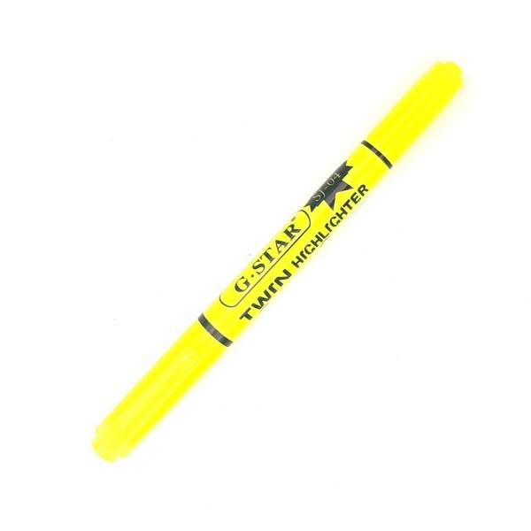 Bút viết dạ quang / bút đánh dấu hai đầu Gstar SJ-04 / SJ04 highlight / highlighter