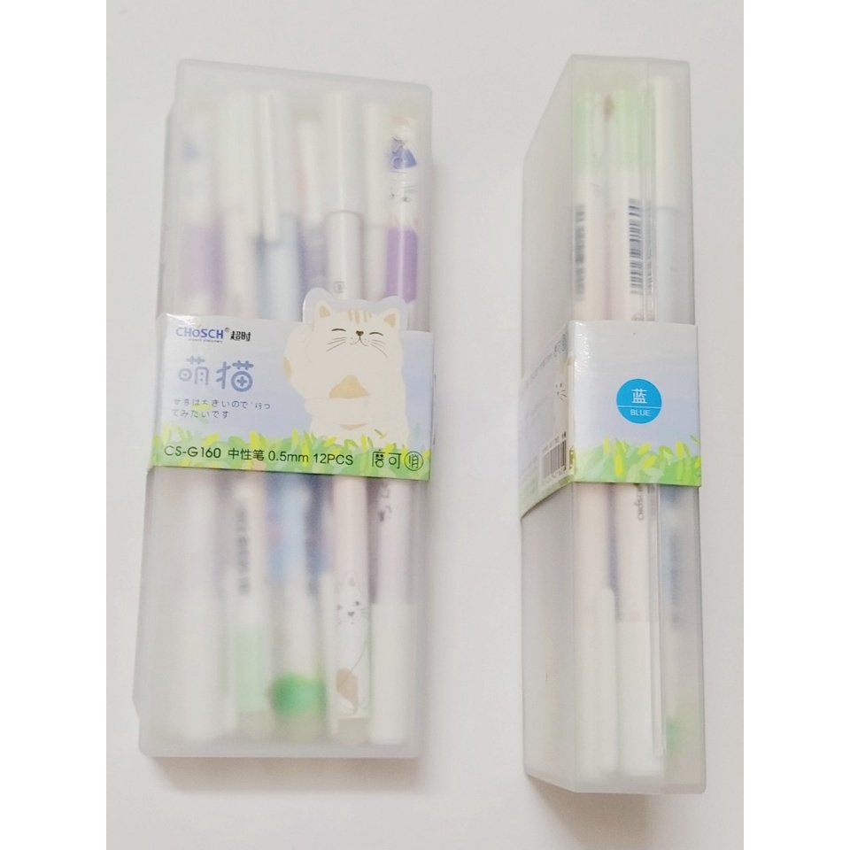 [Lẻ 1 cây] Bút gel xoá được Chosch 0.5mm, viết gel tẩy xóa được nhiều mẫu